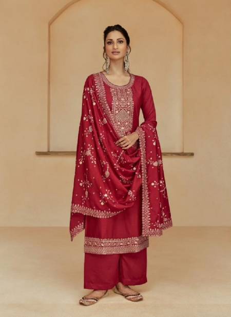 Aashirwad Gulkand Glory Silk Wedding Salwar Suits Catalog
